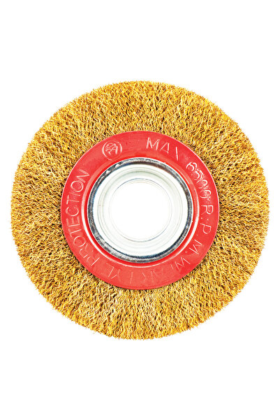 Tomax Fringed circle wire brush 175 x 25 mm