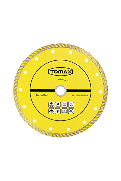 Tomax TURBO ELMAS MERMER-GRANİT KESİCİ 115 mm
