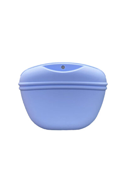 choice2 Blue Silicone Dog Treat Pouch-Small Training Bag-Portable Dog Treat B...