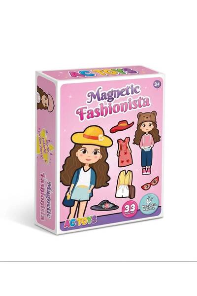 Magnetli Moda Zeka Oyunu - Çocuklar İçin Eğlenceli Kutu Oyunu