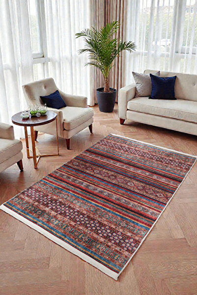 BLGHOME Dokuma Tabanlı Dijital Baskı Halı BLG3815