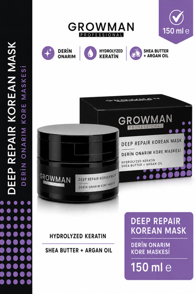 growman قناع كوري - إصلاح عميق