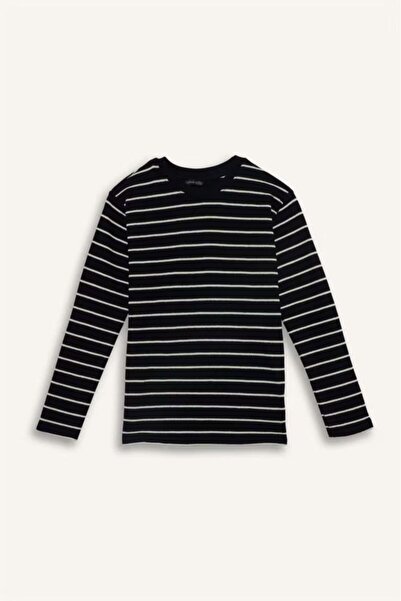 DeFacto cu dungi Tricou pentru băieți G6738A826SP