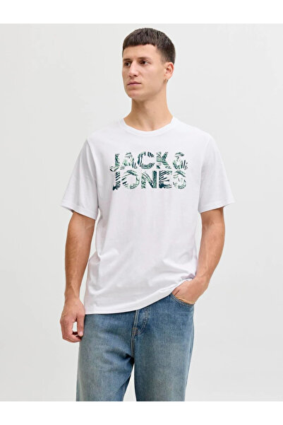 Jack & Jones Jjejeff Logo Tee Ss Sn Men's T-Shirt 12288536