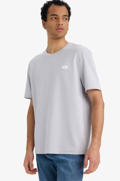 DeFacto Breathable Cotton Regular Fit Printed T-Shirt F8121Ax26Sp