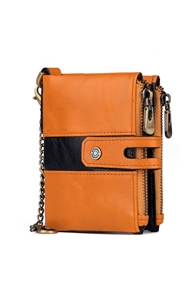 Choice1 Brown HUMERPAUL Genuine Leather Men's Wallet Fashion Quality Travel P...
