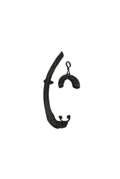 Choice 177black Free Full Silicone Snorkel Can Be Folded Arc-Bite Soft Comfor...
