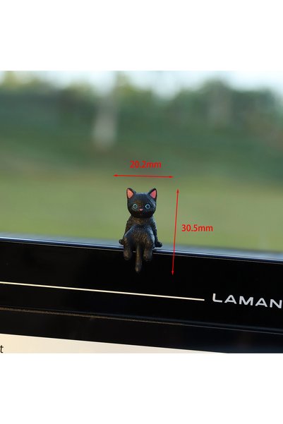 Choice7 1PC NO.3 5-Pack Healing Anti-Loneliness Cat Figurines | Resin Desktop...