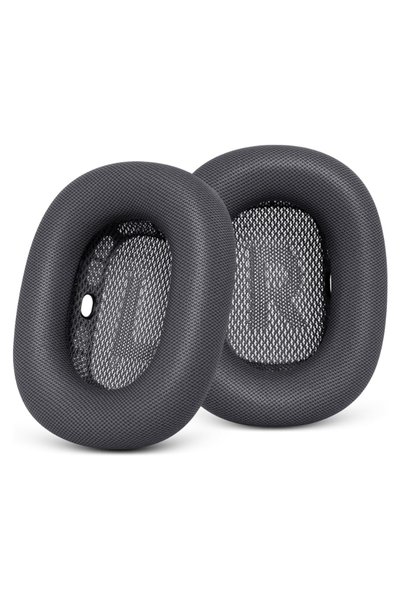 Choice black-pu Replacement mesh ear pads for AirPods Max earphones magnetic ...