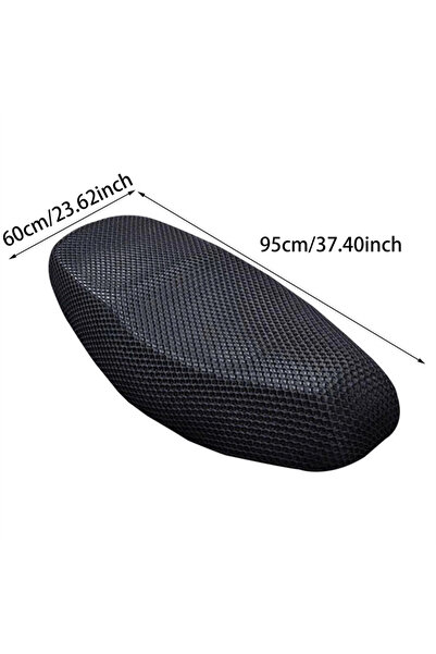 Choice Large size Motorcycle 3D Breathable Mesh Protecting Cushion Seat Cover...