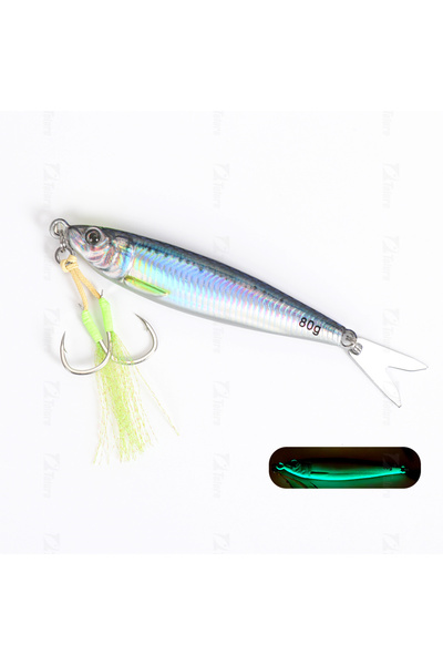 Choice 40g COLOR C TOLU 2024 NEW 3D Printed Fast Sinking Metal Jig Lure 20g-1...