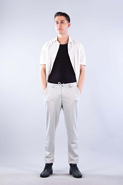 Mckanzie 936 Elastic Waist Honeycomb Fabric Trousers