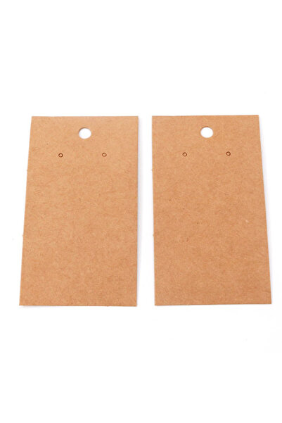 Choice 5x9cm 50pcs Kraft 50pcs 5x9cm Earring Display Card Earring Card Holder...
