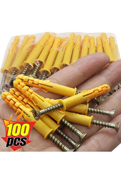 Choice5 M6x40 50 Set Stainless Steel Screws Expansion Pipe Self Tapping Screw...