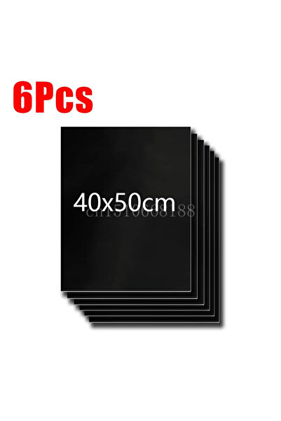 Choice16 6Pcs 50x40cm 1-6Pcs BBQ Grill Mat Non-stick Mat Heat Resistant Grill...