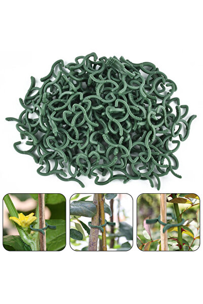 choice2 M 100PCS 100/200pcs Plant Clips, 3 Size Clips For Attaching Plants, G...