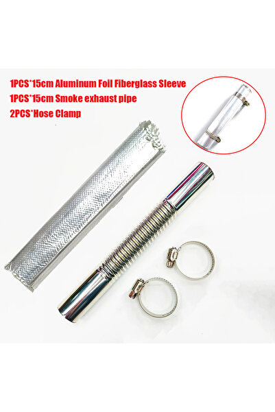 Choice7 GRG Set-15cm 24mm Elbow Pipe Air Parking Heater Exhaust Tube Connecto...