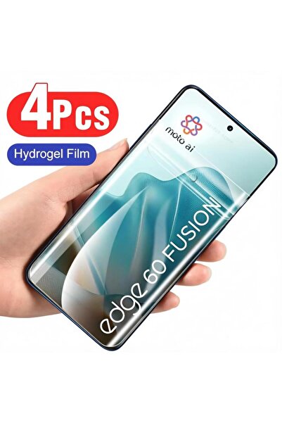 Choice8 واقي شاشة هيدروجيل 4 قطع لهاتف إيدج 60 فيوجن، واقي شاشة هيدروجيل 4 قط...