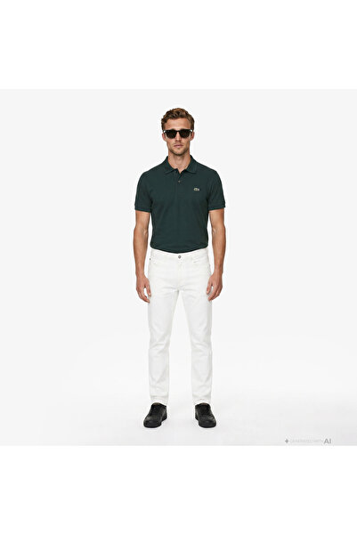 Lacoste L.12.12 Light Erkek Classic Fit Yeşil Polo