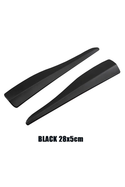 Choice6 Small-Black Car Front Rear Bumper Corner Protector Guard Car Anti-col...