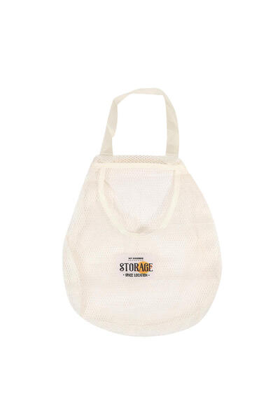 Choice Off-white Kitchen Hanging Mesh Bag Multi-Purpose Household Fruit Veget...