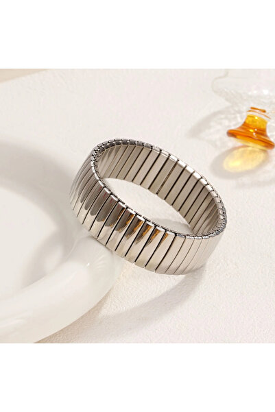 Choice F 18mm Loe| Titanium Steel Elastic Bracelet for Women.Heart Shape.1Pcs...