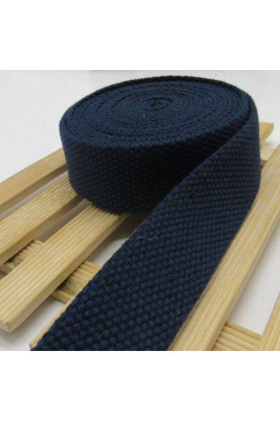 Choice 32MM Navy blue 5M Cotton Webbing Suspenders Craft Supplies DIY Decorat...