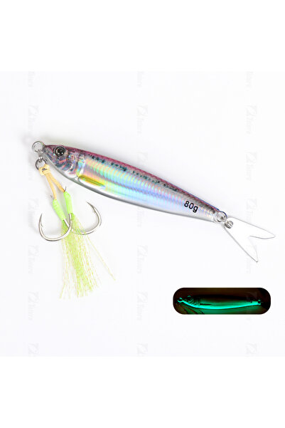 Choice 60g COLOR D TOLU 2024 NEW 3D Printed Fast Sinking Metal Jig Lure 20g-1...