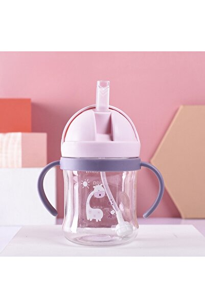 Choice Pink Straw Cup, Learning Drinking Cup, Water Cup, Birthday, Christmas ...