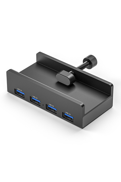 Choice 4 USB Black Aluminum Type C 4 Port USB 3.0 HUB Phone Holder SD TF USB ...
