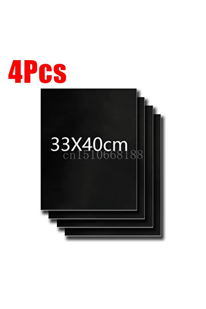 Choice15 4Pcs 33x40cm 1-6Pcs BBQ Grill Mat Non-stick Mat Heat Resistant Grill...