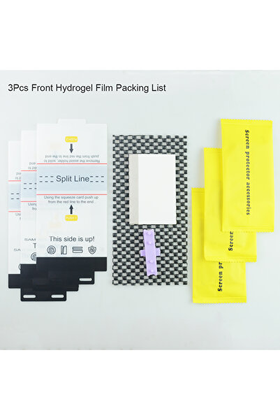 Choice7 Hydrogel Film For Pixel 7 Pro 3Pcs HD Front Film 3Pcs HD Soft TPU Scr...