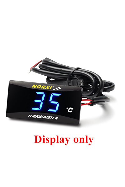 Choice1 مقياس حرارة صغير للدراجات النارية من Only Meter-Blue لقياس درجة حرارة...