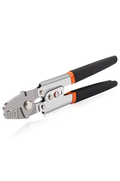 Choice YEJ-122O Wire Rope Crimping Tool - Swager and Crimper for Fishing Line...