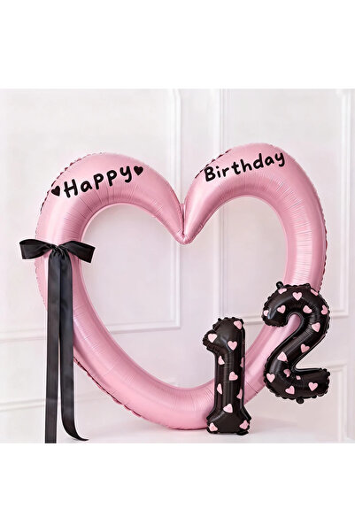 Choice other 12 40 inch Heart Hollow Balloon DIY Numbers 11-18 Ballons for Ki...