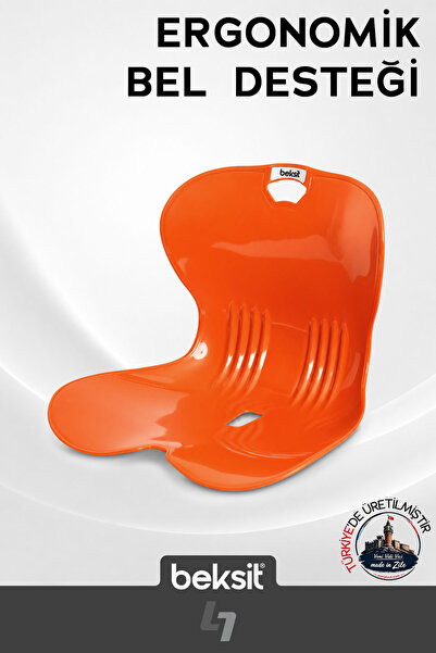 BEKSİT Ergonomik Bel Desteği (Turuncu)