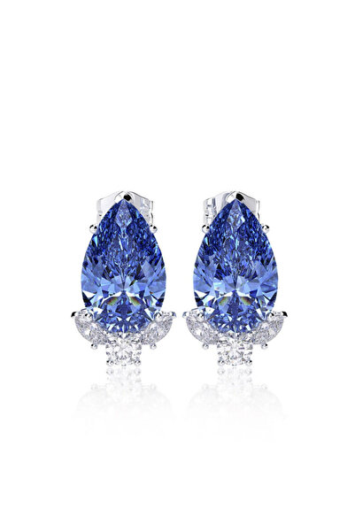 Choice E1096 Huitan Gorgeous Teardrop CZ Stud Earrings Bridal Wedding Engagem...