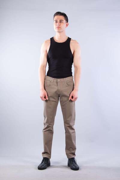 Mckanzie 5294 Pantaloni Normal Pele cu croială regulară
