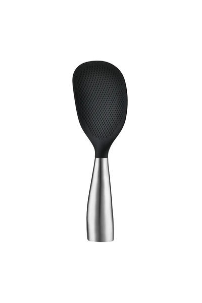Choice 1Pcs Black 1Pcs Silicone Spoon Non-stick Cooking Spoon Anti-scalding P...