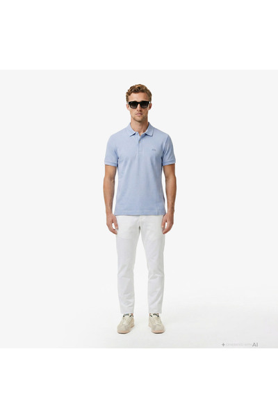 Lacoste Erkek Regular Fit Mavi Paris Polo