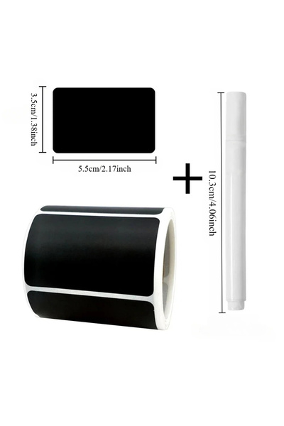 Choice1 B Set-120PCS 120PCS/Roll Removable Sticker with Erasable Pen Waterpro...
