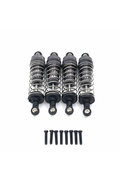 Choice Dark Grey 4PCs/1set Metal Front&Rear Universal Shock Absorber for Wlto...