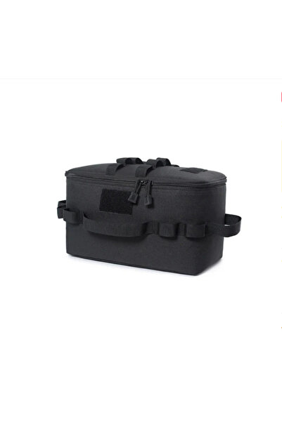 Choice1 black Outdoor Camping Gas Tank Storage Bag Large Capacity Ground Nail...