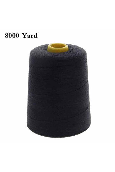 Choice Black 8000 Yards Spools Sewing Polyester Thread 402 Thread Embroidery ...
