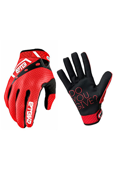 Choice15 L red ETBIKE riding gloves, motorcycle outdoor sports off-road, mx g...