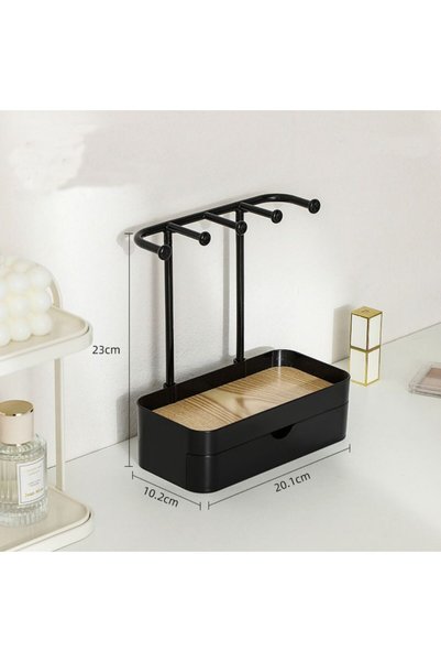 Choice Black with Box Fashion Portable Jewelry Display Rack Earrings Necklace...