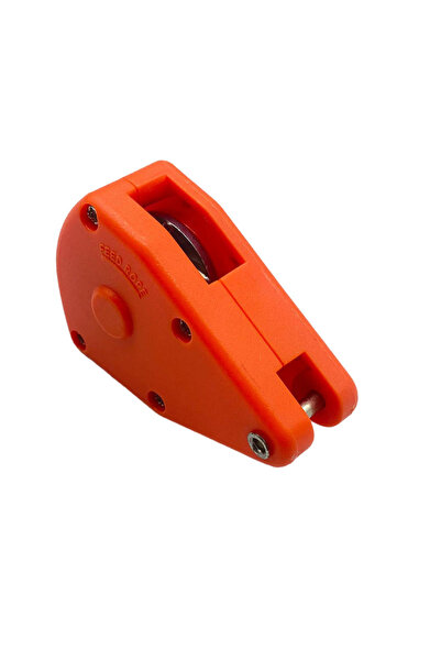 Choice 1pc orange For 3-4mm Rope Tie Down Pulley Ratchet Camping Wind Rope Te...