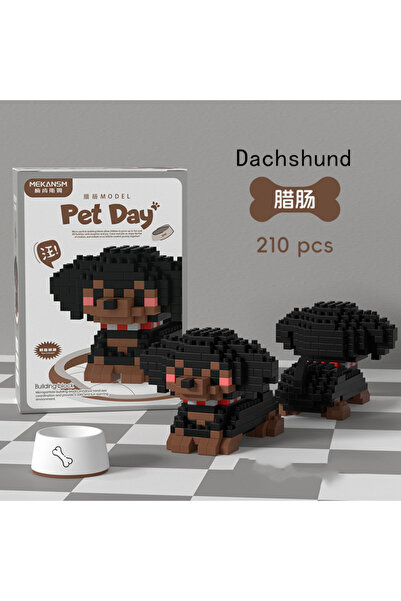 Choice17 JM-210-NOBOX Pet Dog Animal Cat Building Blocks Border-Collie Corgi ...