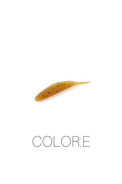 Choice 25mm100pcs0.1g E SUPERCONTINENT Small worm bait soft bait Tanta shrimp...