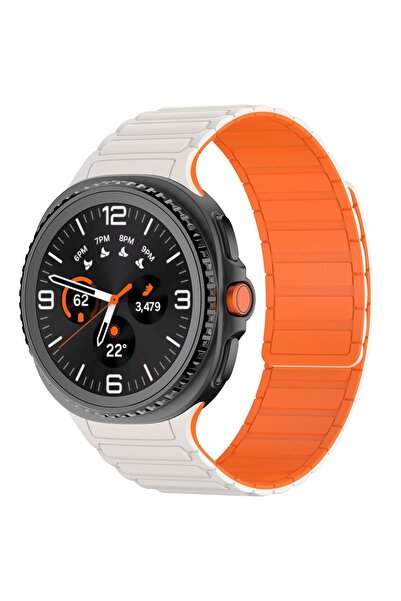 Choice19 Galaxy Watch 8 40mm Starlight orange Silicone Strap for Watch 8 40mm...